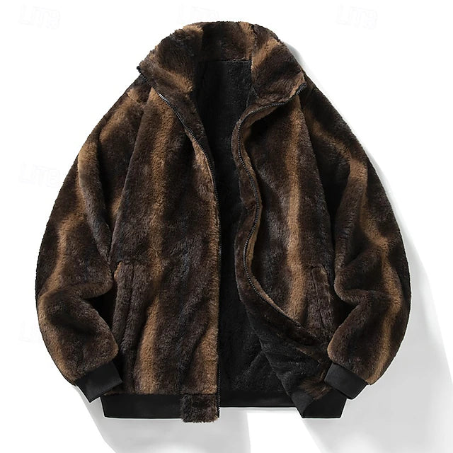 Faux-fur ZIPPER Jacket