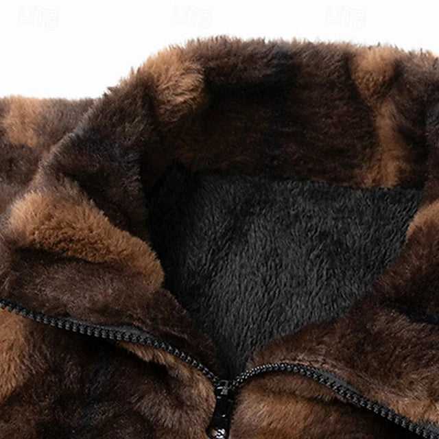 Faux-fur ZIPPER Jacket